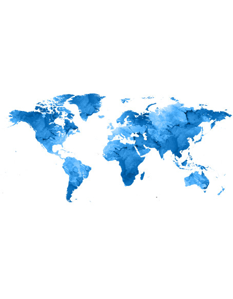 Фототапет - Watercolor World Map