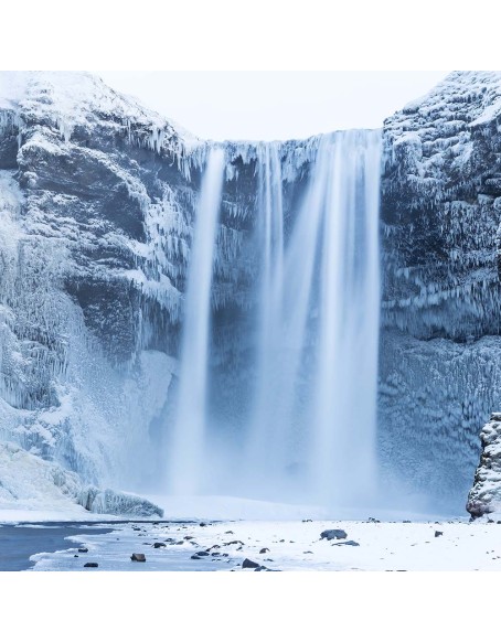 Фототапет - Frozen Waterfall