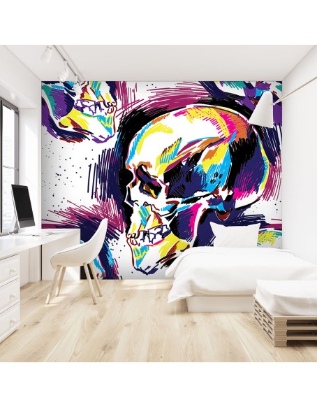 Фототапет - Colorful Skull