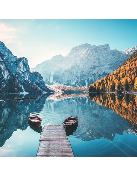 Фототапет - Lake in the mountain