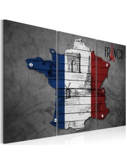 Картина - Symbols of France - triptych