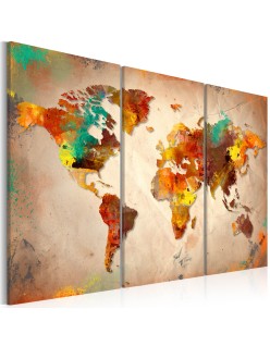 Картина - Painted World - triptych