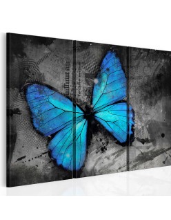 Картина - The study of butterfly - triptych