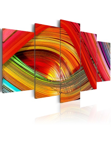 Картина - Colorful strips abstraction