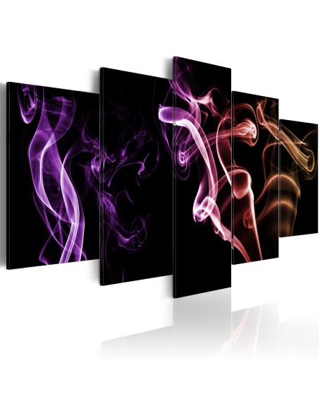 Картина - Colored smoke - 5 pieces