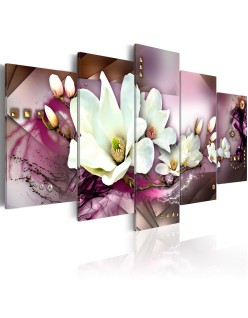 Картина - Magnetic abstraction with an orchid