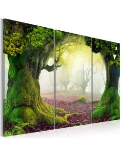 Картина - Mysterious forest - triptych