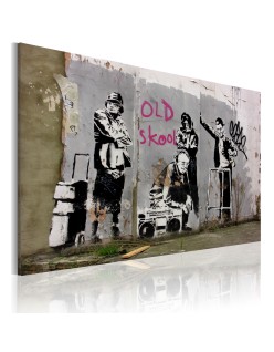 Картина - Old school (Banksy)