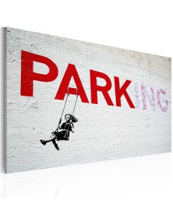 Картина - Parking (Banksy)