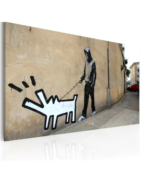 Картина - Barking dog (Banksy)