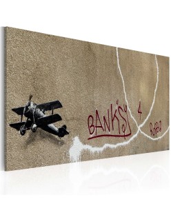 Картина - Love plane (Banksy)