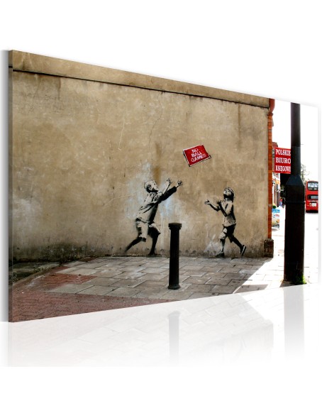 Картина - No ball games (Banksy)