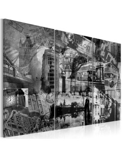 Картина - The essence of London - triptych