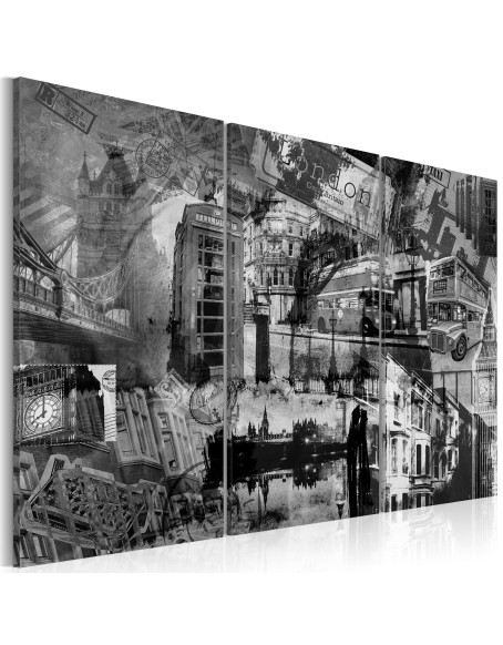 Картина - The essence of London - triptych