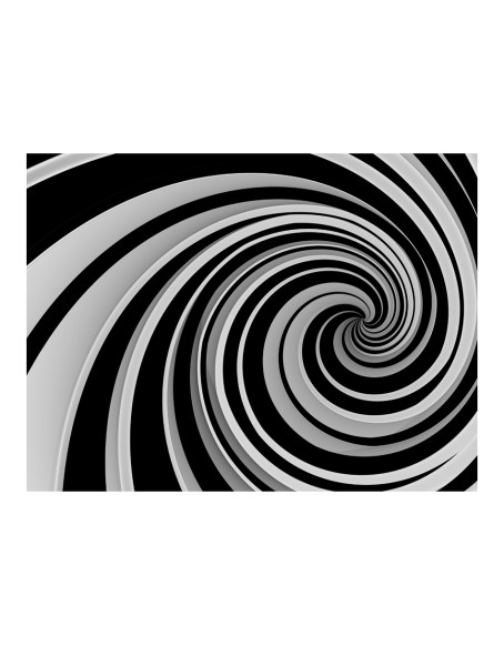 Фототапет - Black and white swirl