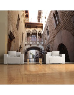 Фототапет - Barcelona Palau generalitat in gothic Barrio