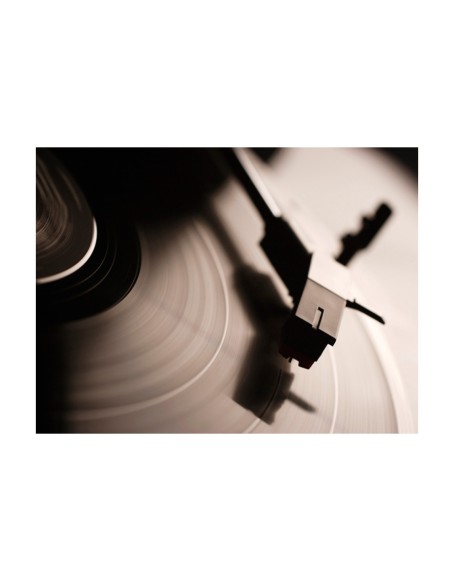 Фототапет - Gramophone and vinyl record