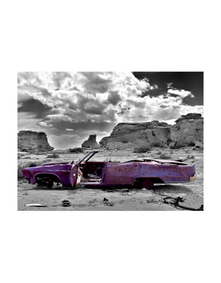 Фототапет - Retro car on the Colorado Desert