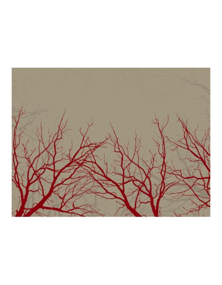 Фототапет - Red-hot branches