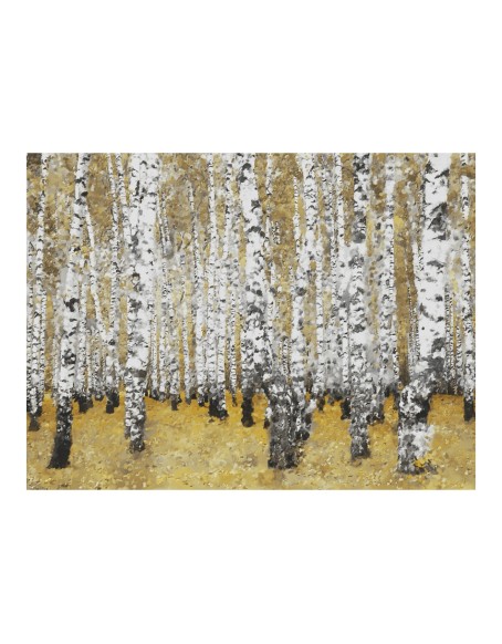 Фототапет - Autumnal birch forest