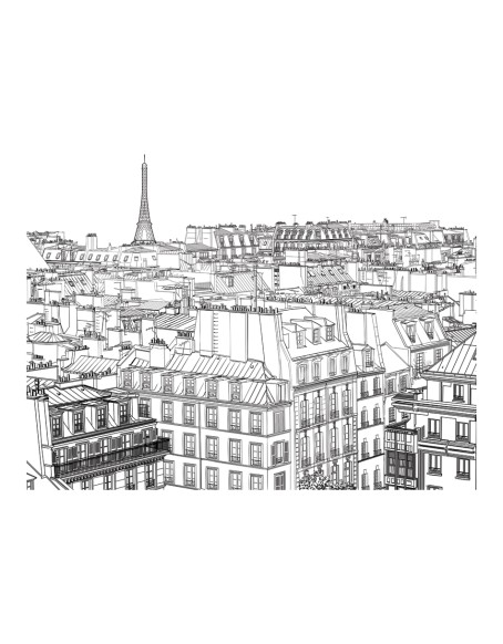 Фототапет - Parisian's sketchbook