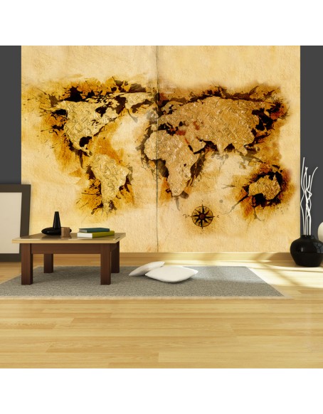 Фототапет - Gold-diggers' map of the World