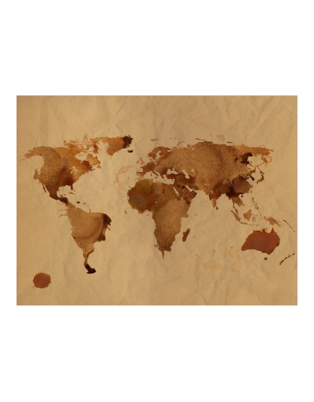 Фототапет - Tea map of the World