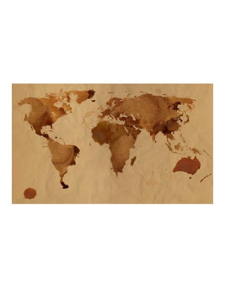 Фототапет - Tea map of the World