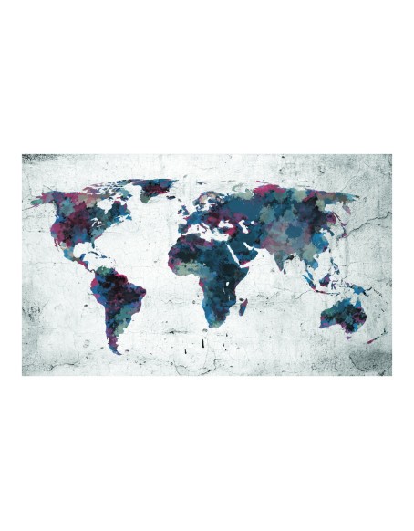 Фототапет - World map on the wall