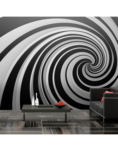 Фототапет XXL - Black and white swirl