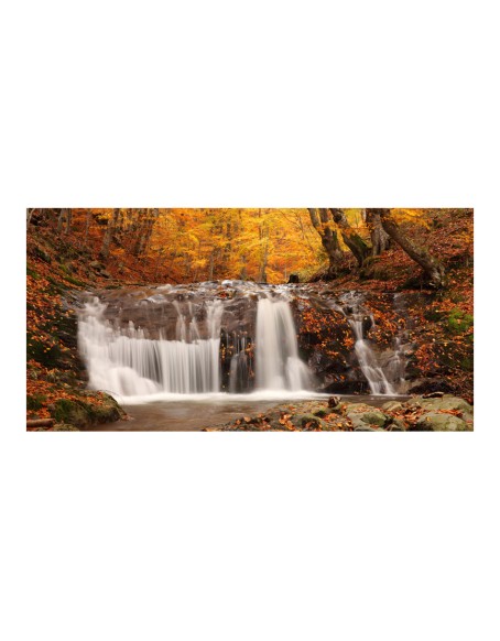 Фототапет XXL - Autumn landscape: waterfall in forest