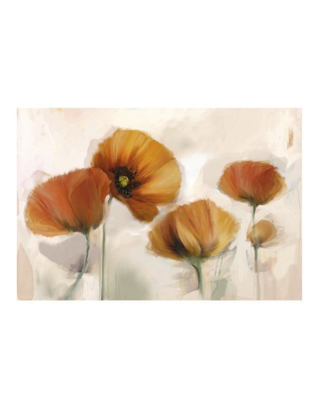 Фототапет - poppies - vintage