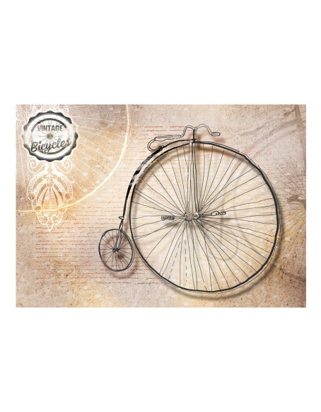 Фототапет - Vintage bicycles - sepia