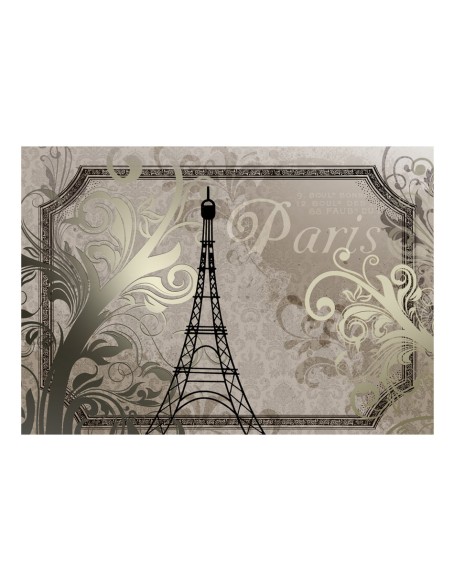 Фототапет - Vintage Paris - gold