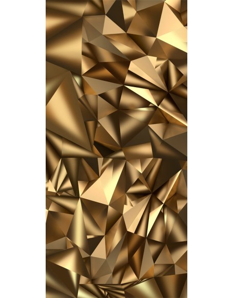 Фототапет за врата - Photo wallpaper - Golden Geometry I