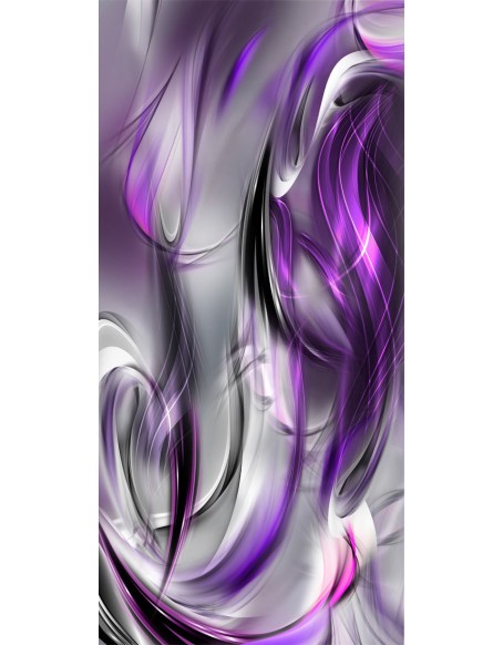 Фототапет за врата - Photo wallpaper – Purple abstraction I