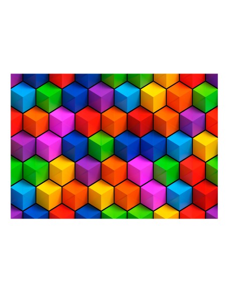 Фототапет - Colorful Geometric Boxes