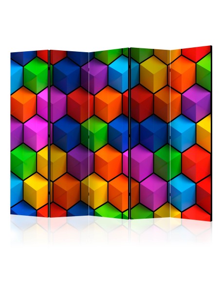 Параван - Colorful Geometric Boxes II [Room Dividers]