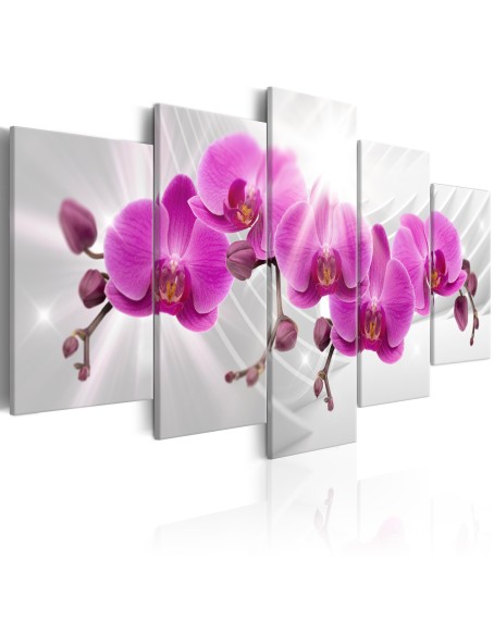 Картина - Abstract Garden: Pink Orchids