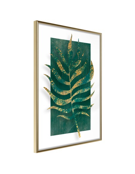 Плакат - Gilded Palm Leaf