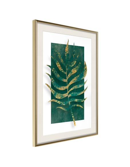 Плакат - Gilded Palm Leaf