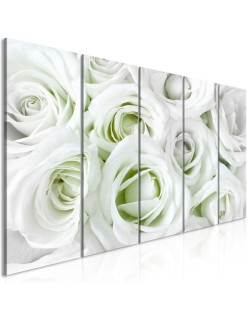 Картина - Satin Rose (5 Parts) Narrow Green