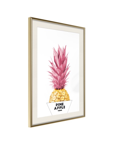 Плакат - Trendy Pineapple