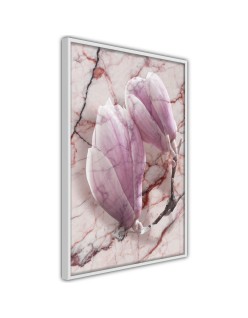 Плакат - Magnolia on Marble Background