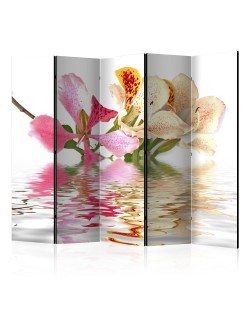 Параван - Tropical flowers - orchid tree (bauhinia) II [Room Dividers]