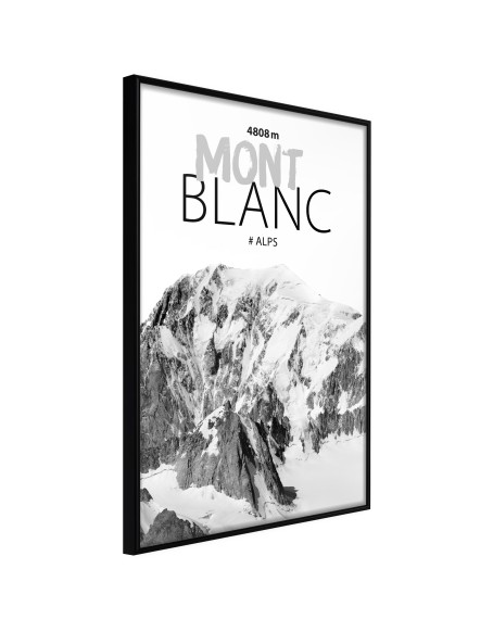 Плакат - Peaks of the World: Mont Blanc