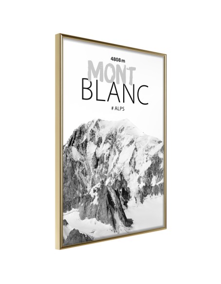 Плакат - Peaks of the World: Mont Blanc