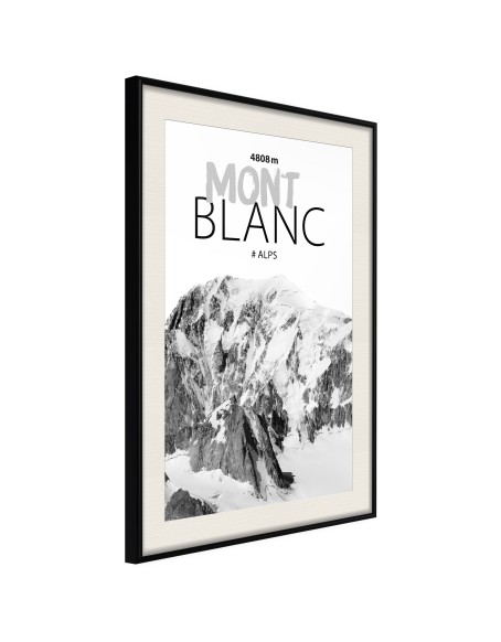 Плакат - Peaks of the World: Mont Blanc