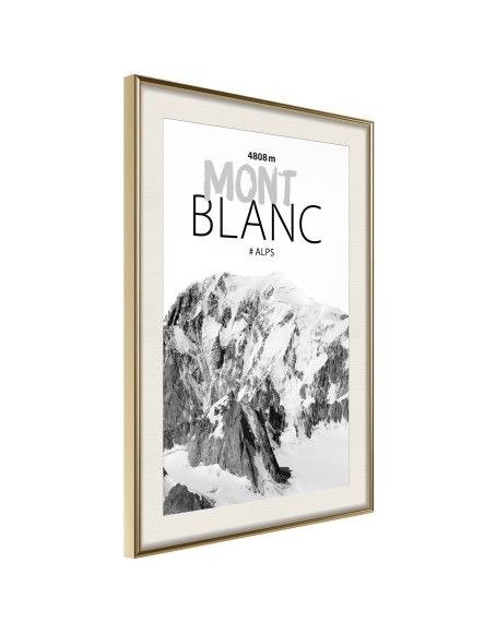 Плакат - Peaks of the World: Mont Blanc