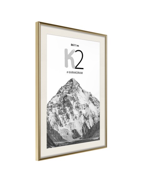 Плакат - Peaks of the World: K2